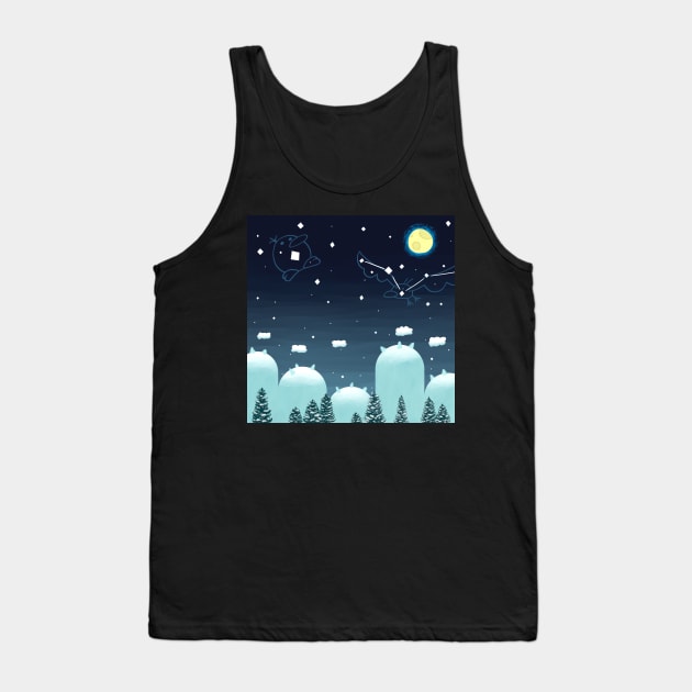 Starry Night Tank Top by Worlem